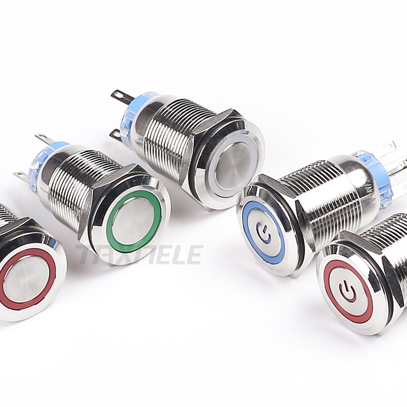 19mm led Metal Push Button Switch(long type)