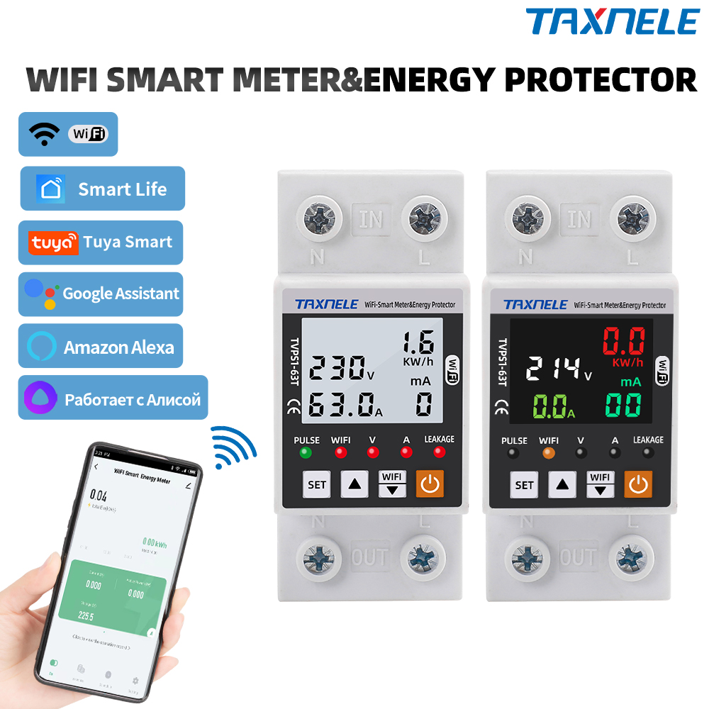 WIFI Circuit Breaker Energy Meter